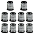 thumbnail image 1 of Colaxi 10x Bagues de Club de Golf Manchons d'Arbres de Club de Golf Accessoires de Réparation Portables Adaptateur pour Raccord Pratique Installation argent, 1 of 8