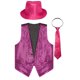thumbnail image 2 of Chaleco de lentejuelas brillantes para hombre, chaleco sin mangas, disfraz de actuación de baile de Jazz para Festival de hip hop, ropa de fiesta Rave, ropa de discoteca, 2 of 5