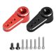 thumbnail image 2 of 2 Piezas de Metal 15T Servo Brazo Servo Horn Fit ES08MA II Servo para Axial SCX24 1/24 RC Crawler Car Parts, Rojo + Negro, 2 of 8