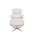 thumbnail image 2 of Plata Import Eames Chair White Lounge Ottoman, 2 of 3
