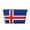 Silver, variant on The Icelandic Flag Purse Organizer Handbags Totes Leather Zipper Printing Bag For Women Travel Toiletry Bag