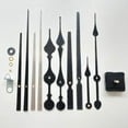 thumbnail image 3 of DIY Wall Clock Movement Mechanism with Long Metal Hands High Torque Replacement Clockwork Insert Kits Repair 10Sets (No.1,22MM Shaft), 3 of 7