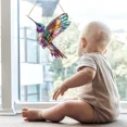 thumbnail image 1 of Подвеска на окно ловец солнца Колибри asdoklhq, интерьерное украшение для дома и сада, 1 of 1