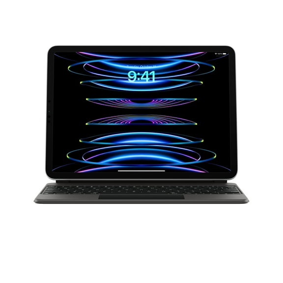 Apple Magic Keyboard: iPad Keyboard Case for iPad Pro 11-inch (1st, 2nd, 3rd, 4th gen) and iPad Air (4th, 5th gen, M2 and M3), Great Typing Experience, Built-in Trackpad, US English - Black