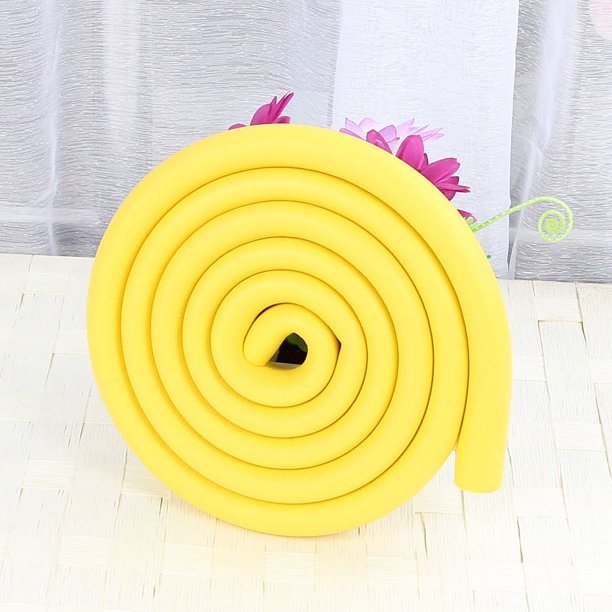 Tira anticolisión en forma de U engrosada y ensanchada, mesa de té de vidrio multifuncional para niños, tira de protección de seguridad contra golpes con esponja