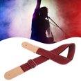thumbnail image 4 of Ukulele Strap, Grain Leather Ukulele Accessories Cotton And Linen Ukulele Strap Strap With Sliding Buckle  For Beginner For Musical Instrument Lover Red,Coffee,Beige,Light, 4 of 8