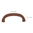 thumbnail image 2 of ETHZZLE Rubber Protective Sleeve for Violin Waist Coffee Color with Universal Compatibility and Easy Installation, 2 of 8