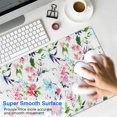 thumbnail image 4 of Long Mouse Pads for Desk,Pioneer Flower Floral Print Pattern Desk Mats on Top Of Desks, Desk Mouse Pad Extra Large with 3mm Non-Slip Base and Stitched Edge for Gaming,Office,Work,Home 31.5"x15.7", 4 of 6