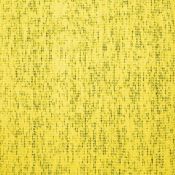 Ahgly Company Indoor Square Abstract Yellow Contemporary Area Rugs, 4' Square
