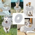 thumbnail image 3 of CBFFDC Collier pour Chats Léger Réglable Facile à Porter Cheveux Non Collants Respirant Collier pour Chien 2 Couches Collier pour Animaux, 3 of 7
