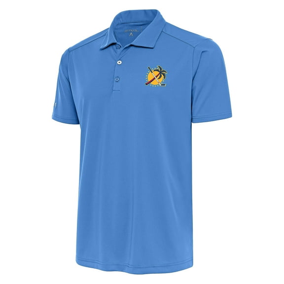 Men's Antigua Light Blue Florida Panthers Special Edition 2.0 Tribute Polo