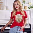 thumbnail image 2 of Butterfly shirt, Shirt with Butterfly, Tee Shirt with Antique Butterfly, 2 of 18