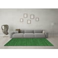 thumbnail image 3 of Ahgly Company Indoor Rectangle Abstract Emerald Green Contemporary Area Rugs, 2' x 4', 3 of 4