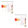 thumbnail image 1 of bedienty Cake Topper Home Wedding Party Cake Balloon Ribbon Straws Decoration Pastry Decor Sapphire Glitter Balloon 4# 2Set, 1 of 6