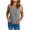 Gray-A, variant on Tops for Women Womens Tie-Dye Scoop Neck-Henley Shirts Summer Loose Casual Sleeveless Tank Tops Red