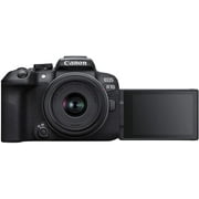 Canon EOS R10 Mirrorless Camera (New, Black) with RF-S 18-45mm F/4.5-6.3 IS STM Lens, 128GB Memory, Case, Tripod, Filters Bundle (International Version)