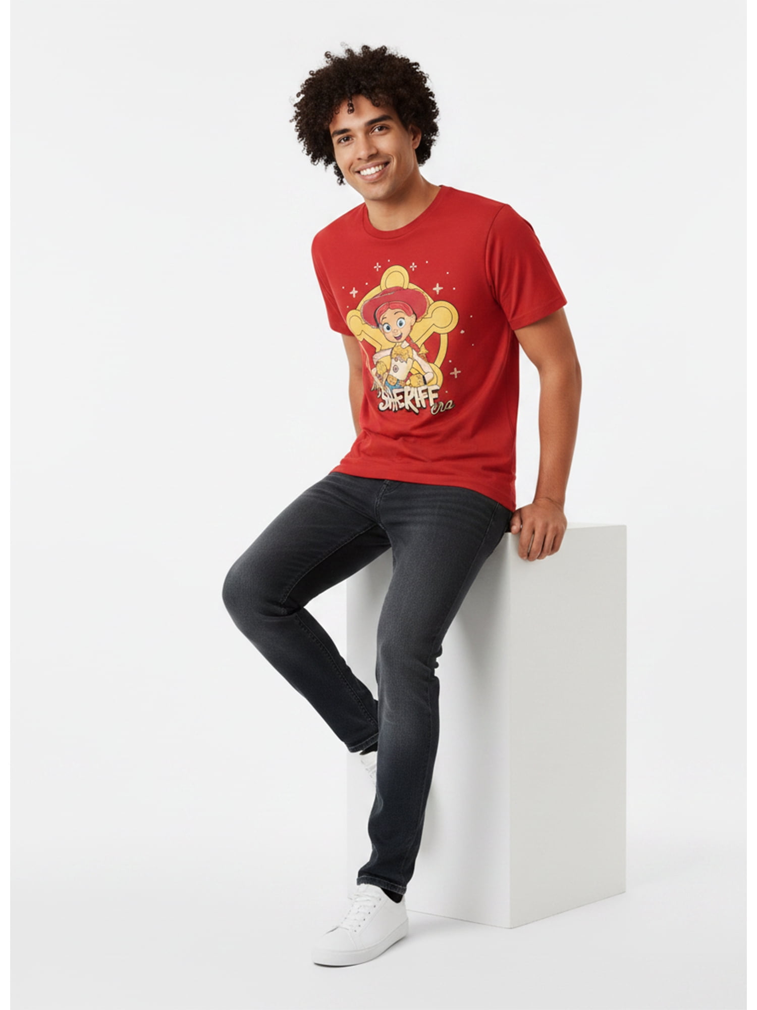 Toy Story, Men's & Big Men's Graphic Tee, My Sheriff Era, Sizes S-3XL