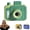 Green, variant on Camera Double Prank Water Gun, Two-Way Reverse & Forward Splash Shoots Backwards Squirt Gun For Adults Fun Prank Games Office Party Battle Interactive Trick Toy
