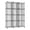 Grey, variant on 12-Cube Grey Plastic Closet Organizer Storage Shelf for Home Bedroom