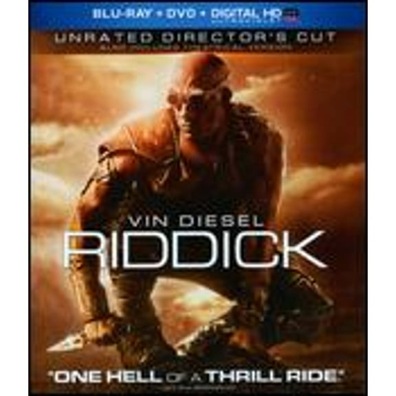 Pre-Owned Riddick [Unrated] [2 Discs] [Blu-ray/DVD] (Blu-Ray 0025192171468) directed by David N. Twohy