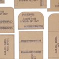 thumbnail image 1 of 8Pcs Acrylic Template Short Wallet DIY HandMade Leather Pattern Mold Art Craft Tools, 1 of 3