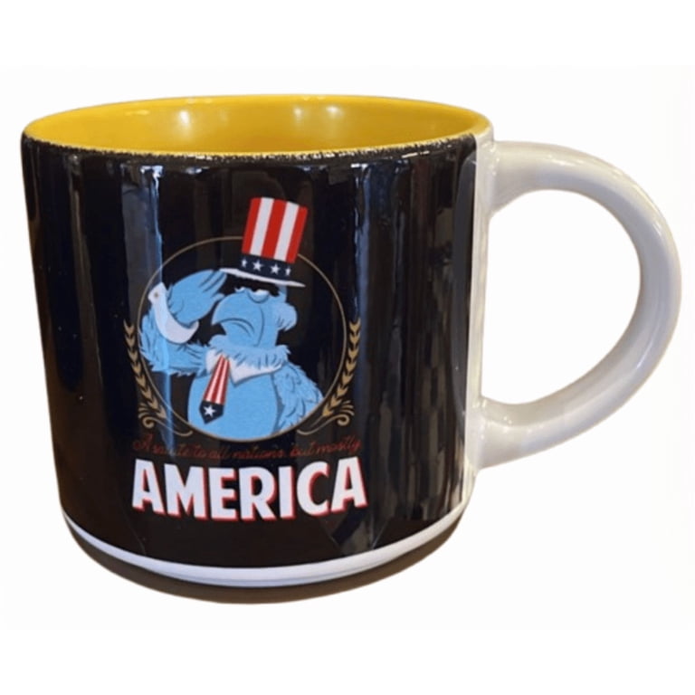 Disney Parks Hollywood Studios Muppets 3D Sam Eagle America Coffee