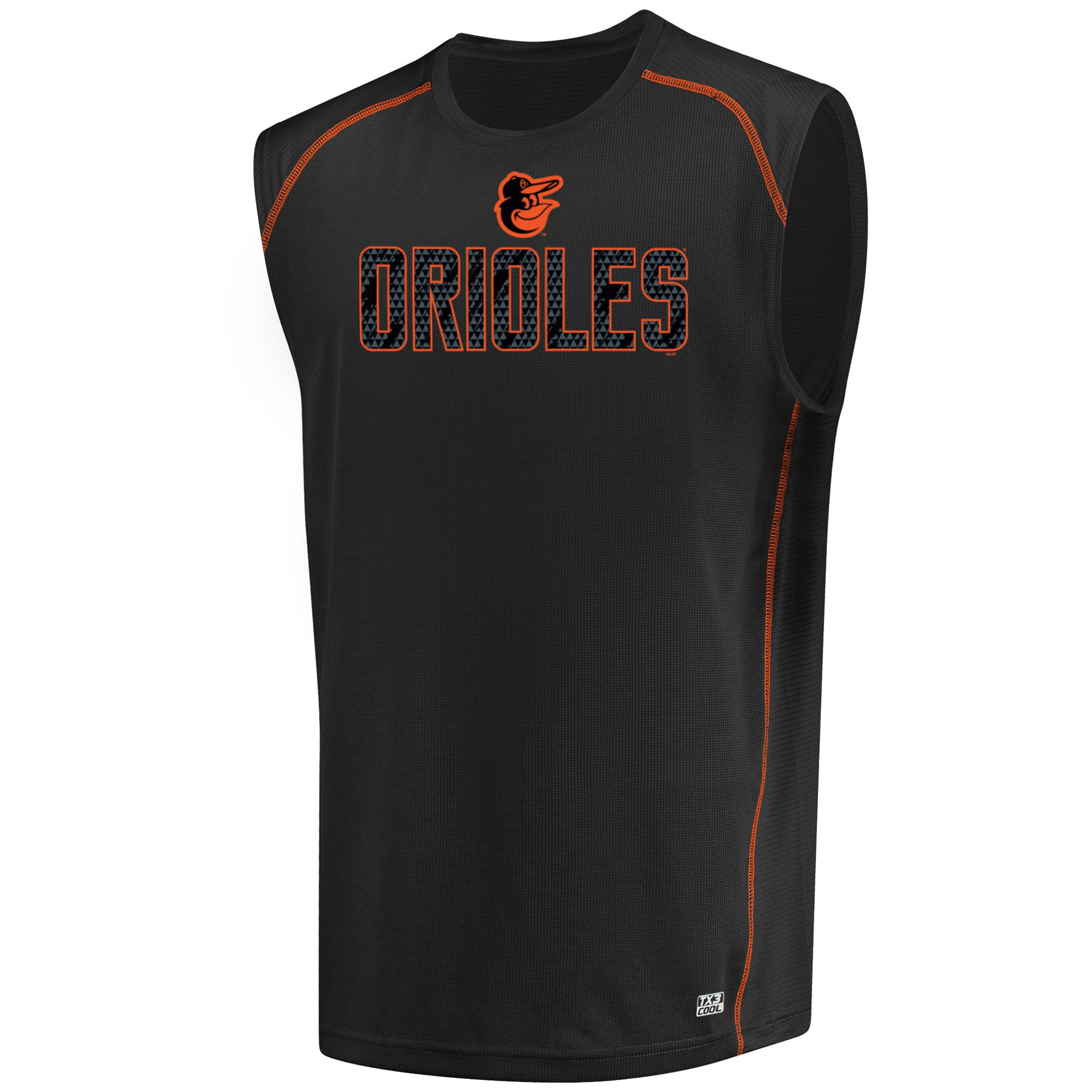 Baltimore Orioles MLB Majestic Men's Big & Tall Muscle Shirt
