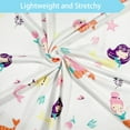 thumbnail image 5 of Bimocosy Baby Car Seat Covers Canopy Cover, Car Seat Covers for Baby Girls, Shopping Cart Cover for Baby, Breathable Nursing Cover, Baby Shower Gifts for Girls (Mermaid), 5 of 6