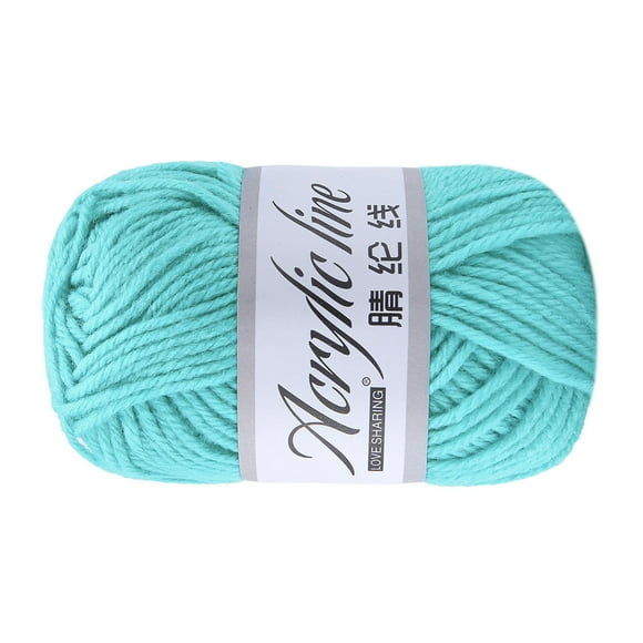 XZNGL 50g Chunky Wool Roving Scarf Knit Wool Yarn Thickness Warm Hat Household J