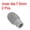 Grey, variant on Drum Mute Drumstick Silent Tip Drum Dampener Silicone Rubber Practice Percussion Tips Mute Black 2 Pack