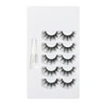 thumbnail image 3 of (2 pack) Profusion Cosmetics Iconic 3D Faux Mink Black Eyelashes 5 Pair- Oh My, 3 of 8