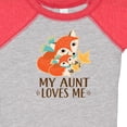 thumbnail image 4 of Inktastic Aunt Loves Me Woodland Fox Boys or Girls Baby Bodysuit, 4 of 5