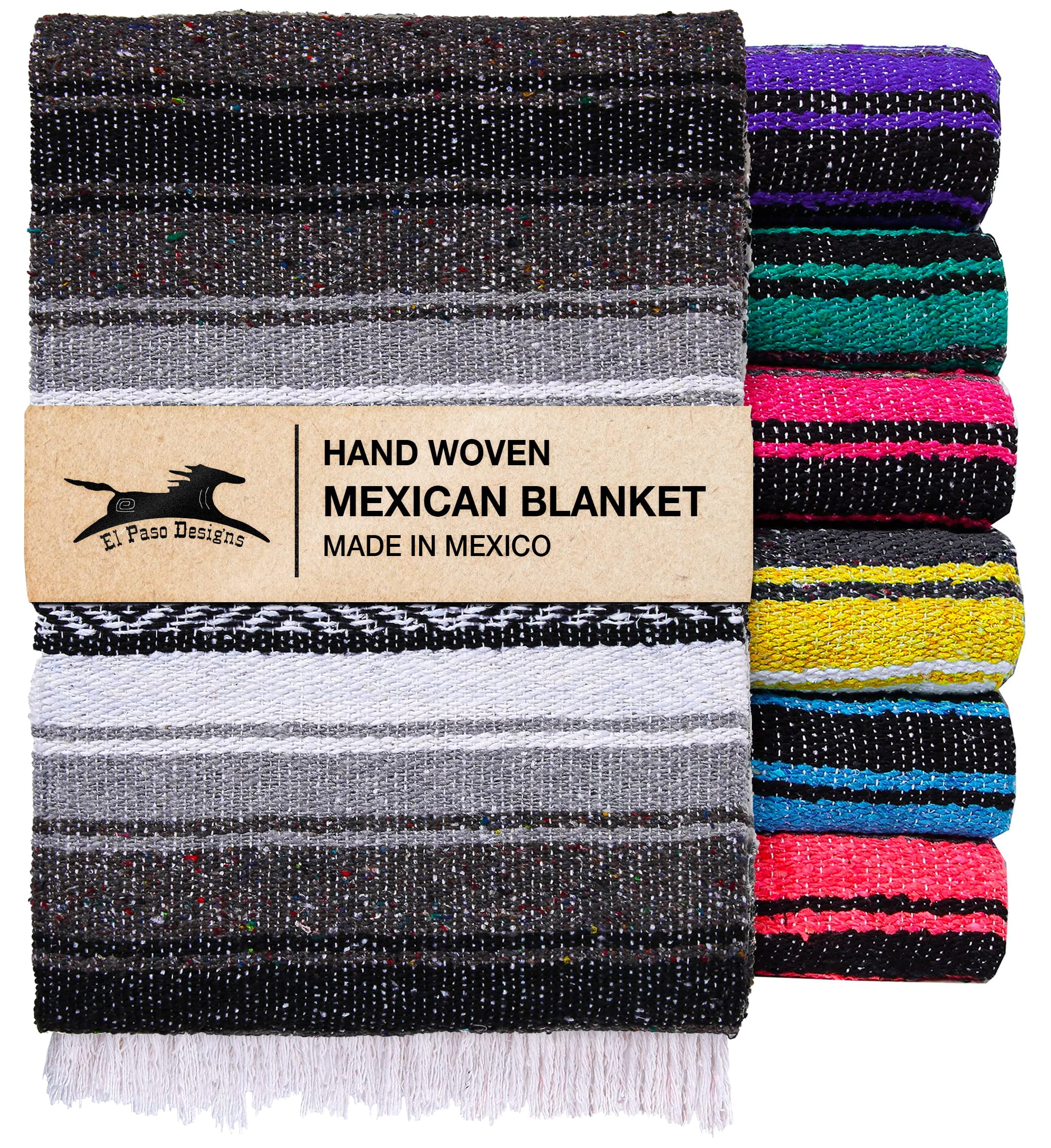 Promote Sale price Pink El Paso Designs Extra Large Mexican Serape