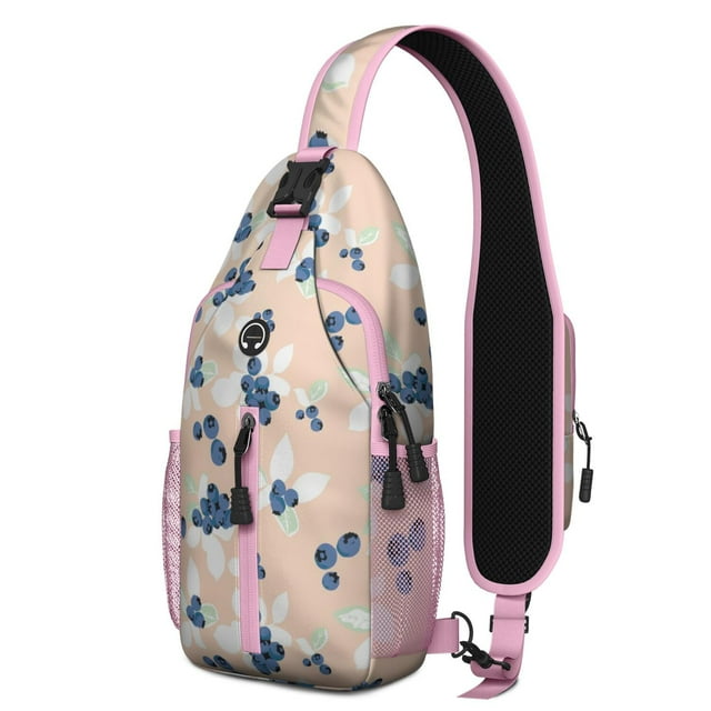 Sac de Randonnée Motif Floral et Botanique de Ferme Rustique – Rangement Multi-Poches, Léger – Design Fleur Tropicale Lumineuse