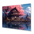 thumbnail image 2 of Designart "Cherry Blossom At The Samurai Land Japanese Elegance" Floral Metal Art Print, 2 of 5