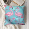 thumbnail image 3 of SHANXI Throw Pillow Covers Home Decor Bird Love Sea Sunset Ocean Pillow Cases Decorative 24x24in, 3 of 5
