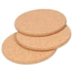 thumbnail image 2 of Posavasos de corcho redondos retro posavasos de madera de corcho posavasos vasos para bebidas divertidos posavasos de café y té natural adecuado para el hogar restaurante apagado, 2 of 5