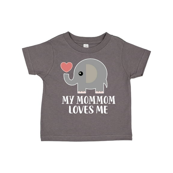 Inktastic Mommom Loves Me Grandchild Boys or Girls Toddler T-Shirt