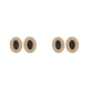 thumbnail image 1 of Injueey Auriculares Cojín Almohadillas para los oídos Almohadillas montadas en la cabeza Reemplazo de orejeras de malla para auriculares Bose Beige+Negro 2Conjunto, 1 of 6