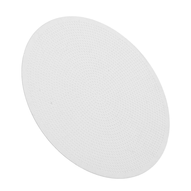 FENGGUIQU Pantalla De Para Máquina Espresso De Acero Inoxidable Resistente Y Portátil Color Plateado