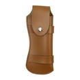 thumbnail image 1 of 1pc Leather Sabers Holder Belt Hanging Portable Scabbard Protector Camping Supply, 1 of 5