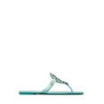 thumbnail image 3 of Tory Burch Women's Miller Flat Sandal, Teal, 7, 3 of 4