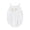 White, variant on Bagilaanoe Newborn Baby Girl Rompers Ruffle Sleeveless Bodysuits 1M 3M 6M 9M 12M Infant Summer One Piece Jumpsuit
