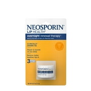 Neosporin Lip Health Overnight Renewal Therapy 0.27 oz (Pack of 3)