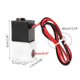 thumbnail image 2 of 1/4" for DC 12V 2 Way Normally Closed Pneumatic Aluminum Electric Solenoid Air f, 2 of 4