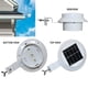 thumbnail image 5 of Luz solar para exteriores, impermeable, para aleros, pared, valla, 5 of 8