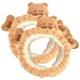 thumbnail image 4 of 2 diademas de oso para maquillaje, spa y lavado facial (para mujer)., 4 of 8