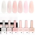 thumbnail image 1 of Set de esmaltes de uñas en gel CANNI Jelly Nude Pink, 9 ml, 6 unidades, 1 of 9