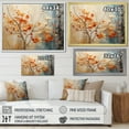 thumbnail image 4 of Designart "Glowing Embers Maple Trees wall art III" Floral Floater Framed Wall Decor, 4 of 7