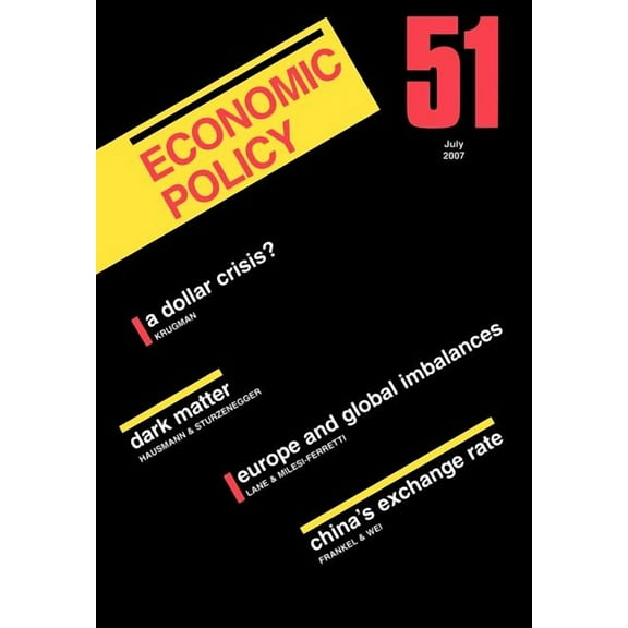 Economic Policy: Economic Policy 51 (Paperback)